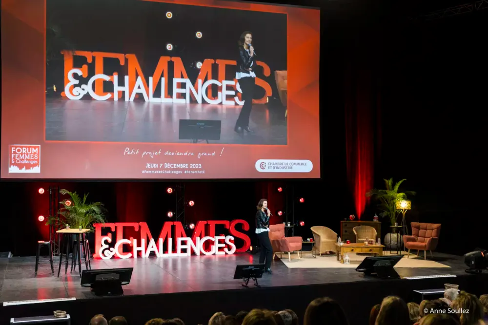 Public du Forum Femmes & Challenges 2023 à Caen